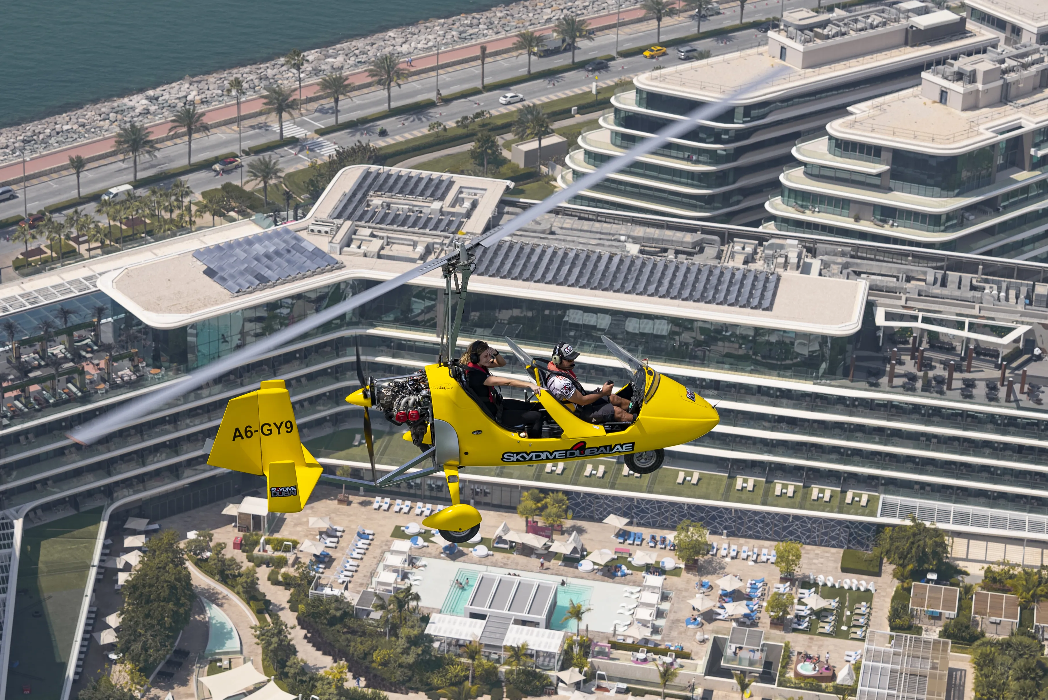 Gyrocopter Flight | Dubai Marina